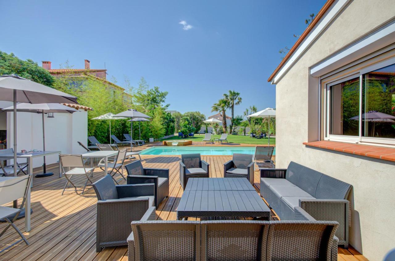 Domaine Le Courti - Adult Only Le Barcarès Exterior foto